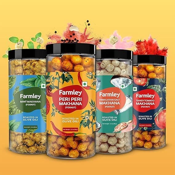 Premium Makhana Pet Can Jar - Air-tight seal technology for food storage